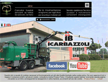Tablet Screenshot of icarbazzoli.it